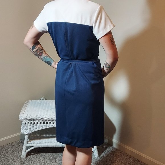 Vintage Handmade Naval Costume Dress - Picture 2 of 9